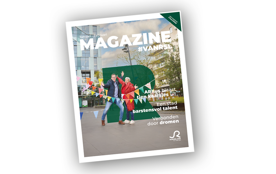 Cover Stadsmagazine Roeselare jan-feb 2024