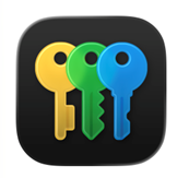 sleutelicoontje zwart